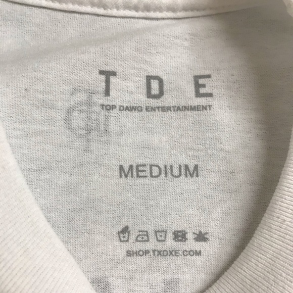 Limited Edition TDE Top Dawg Entertainment Kendrick Lamar KL18 Tee Size Medium - Picture 13 of 13